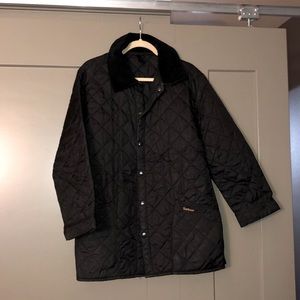 EUC Barbour Black Liddesdale Jacket